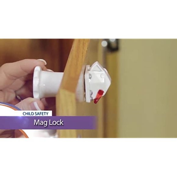 Magnetic Lock 4 Locks but missing screws and 4 attaching magnets to replace - Picture 3 of 5